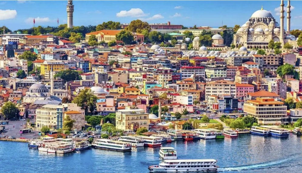 Istanbul old city and waterfront