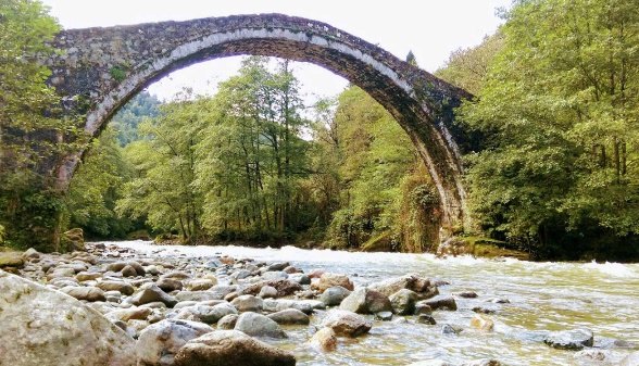 Stone arch bridge, Rize